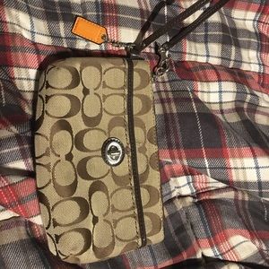 Coach wristlet